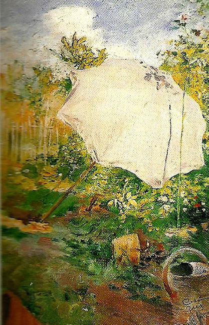 Carl Larsson tradgard i grez China oil painting art